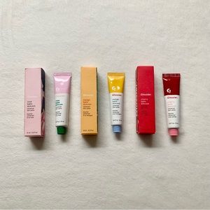 glossier balm dotcom - mango, cherry, rose